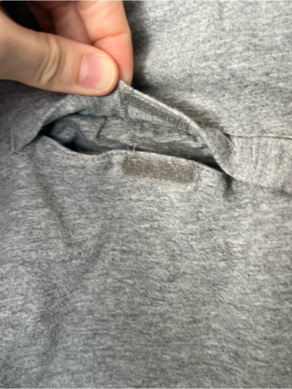 Nike Women’s Straight Leg Gray Lounge Sweatpants Small Pockets Casual Logo - Picture 6 of 9